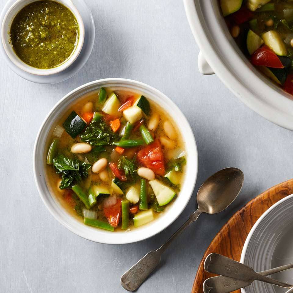  Slow Cooker Veggie Delight Soup