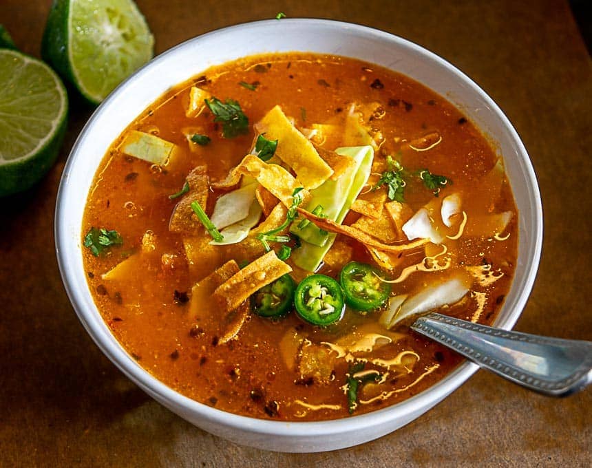 Crispy Tortilla Soup Delight 