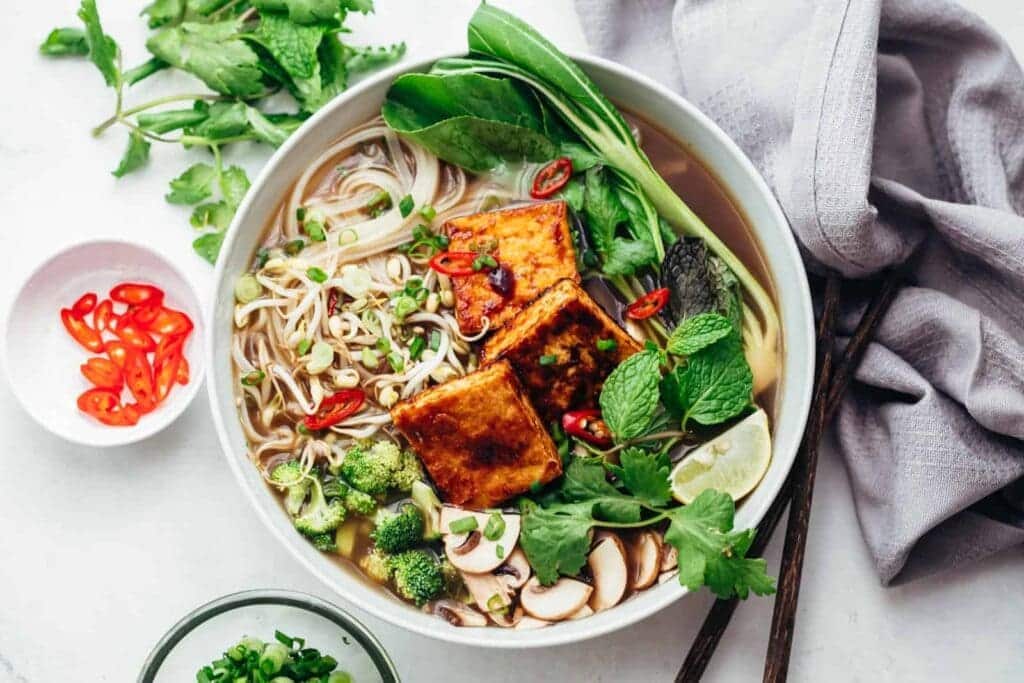 Fragrant Spice Vegetarian Pho: A Vietnamese Delight 