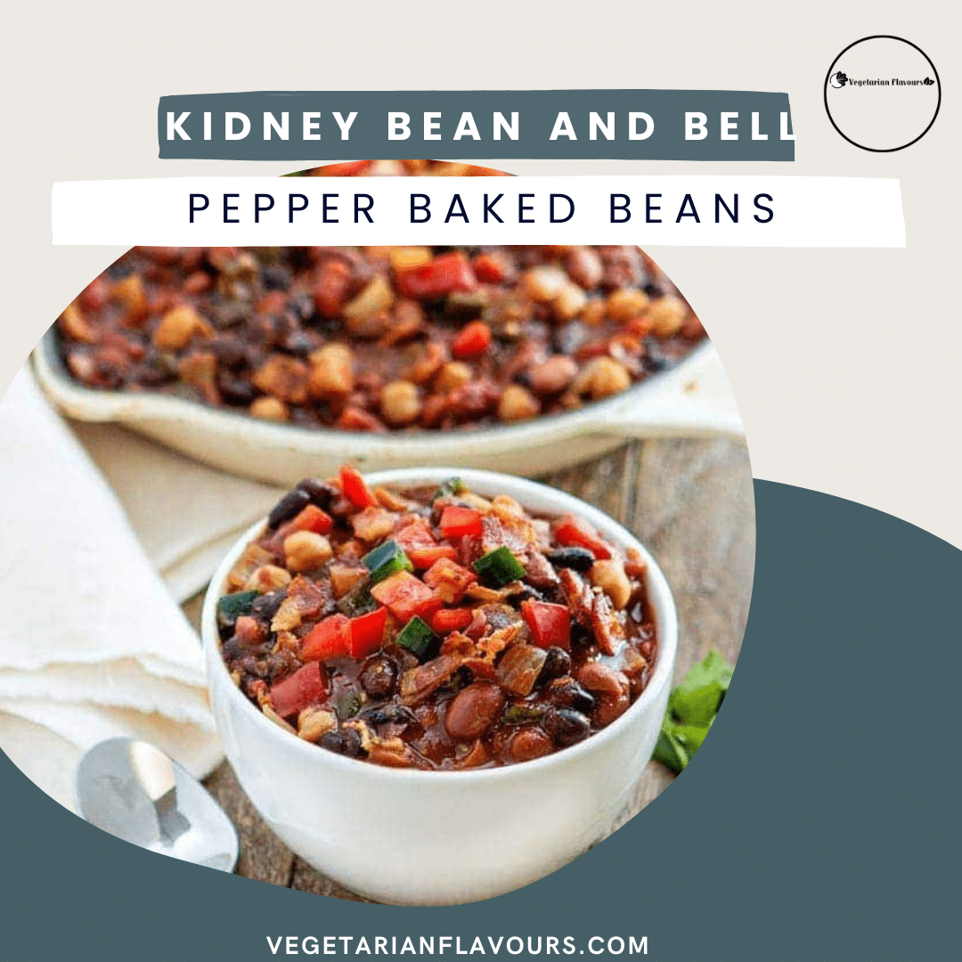 Kidney Bean and Bell Pepper Baked Bean