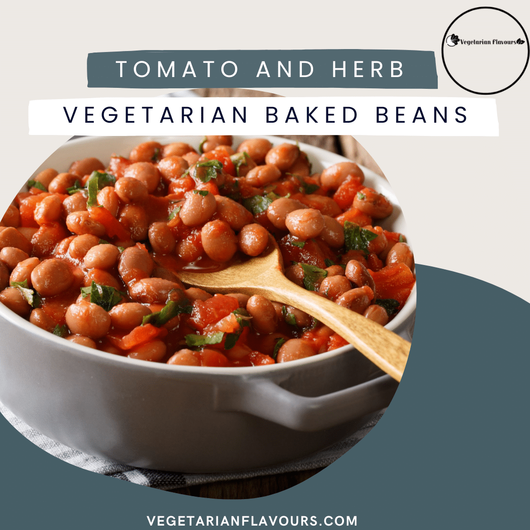 Tomato and Herb Vegetarian Baked Beans