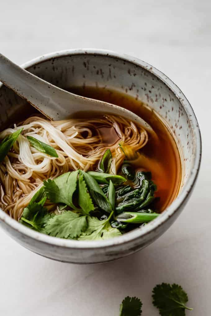 Zesty Lime Veggie Pho 