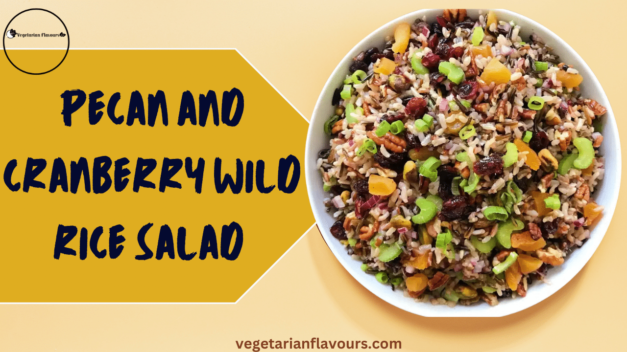 Pecan and Cranberry Wild Rice Salad