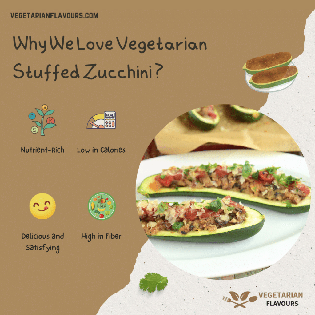 A graphical representation of why people love stuffed zucchini