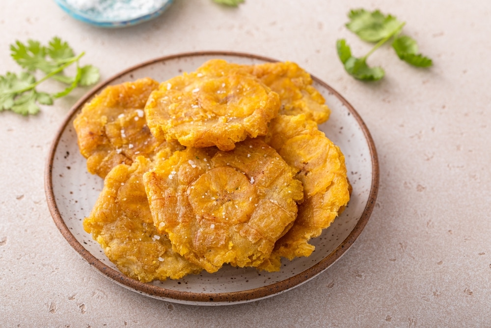 A view of cuban tostones